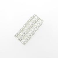 K18WG ダイヤモンドペンダント