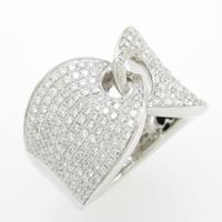 K18WG パヴェ ダイヤモンドリング20％引き