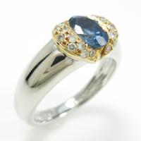 K18WG／K18YG サファイヤリング