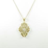 K18YG ダイヤモンドネックレス