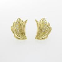 K18YG ダイヤモンドピアス20％引き