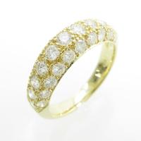 K18YG ダイヤモンドリング