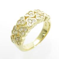 K18YG ダイヤモンドリング