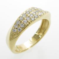 K18YG ダイヤモンドリング