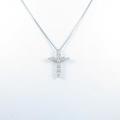 PT クロス ダイヤモンドネックレス