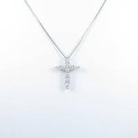 PT クロス ダイヤモンドネックレス