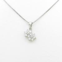 PT フラワー ダイヤモンドネックレス