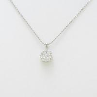 PT フラワー ダイヤモンドネックレス20％引き