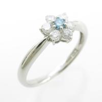 PT フラワー ダイヤモンドリング