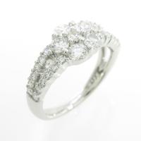 PT フラワー ダイヤモンドリング