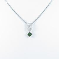 PT フラワー トルマリンネックレス