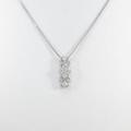 PT／K18WG ダイヤモンドネックレス20％引き