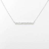 【リメイク】K18WG ダイヤモンドネックレス