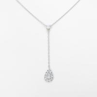 【リメイク】K18WG ダイヤモンドネックレス30％引き