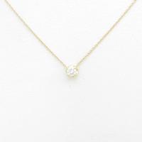 【リメイク】K18YG ソリティア ダイヤモンドネックレス