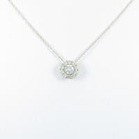 【リメイク】K18YG ダイヤモンドネックレス10％引き