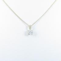 【リメイク】K18YG ダイヤモンドネックレス 0．634ct・H・VS2・GOOD