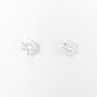 【リメイク】ST／プラチナダイヤモンドピアス 0．526ct・0．541ct・D?E・SI1・VG