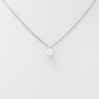 【リメイク】プラチナダイヤモンドネックレス 0．306ct・F・SI1・GOOD