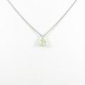 【リメイク】プラチナダイヤモンドネックレス 0．317ct・FY・SI1・ペアシェイプ10％引き