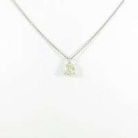 【リメイク】プラチナダイヤモンドネックレス 0．317ct・FY・SI1・ペアシェイプ10％引き