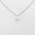 【リメイク】プラチナダイヤモンドネックレス 0．407ct・H・SI1・GOOD