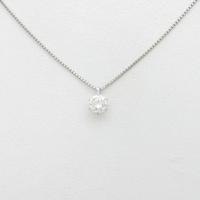 【リメイク】プラチナダイヤモンドネックレス 0．407ct・H・SI1・GOOD