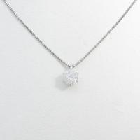 【リメイク】プラチナダイヤモンドネックレス 0．709ct・F・SI1・VG20％引き