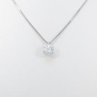 【リメイク】プラチナダイヤモンドネックレス 1．015ct・F・SI2・GOOD