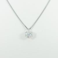 【リメイク】プラチナダイヤモンドネックレス 1．569ct・G・SI2・VERYGOOD