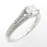 【リメイク】プラチナダイヤモンドリング 0．06ct・D・VS2・EXT
