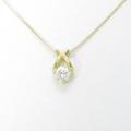 【新品】K18YG ダイヤモンドネックレス 0．263ct・H・SI2・VERYGOOD40％引き