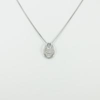 【新品】プラチナダイヤモンドネックレス 0．256ct・F・SI2・GOOD