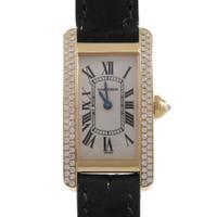 カルティエ WB701251 タンクアメリカン YG／2D クォーツ