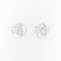 シャネル カメリア ピアス