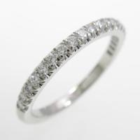 ティファニー ソレスト ハーフサークル リング