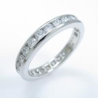 ティファニー フルサークル チャネルセッティング リング