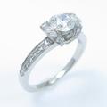 ティファニー リボンリング 0．53ct・E・VS1・3EXT