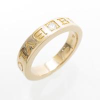 ブルガリ ダブルロゴ リング