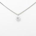 プラチナダイヤモンドネックレス 0．365ct・D・SI1・VERYGOOD