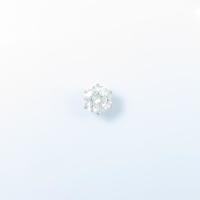 プラチナダイヤモンドピアス 0．749ct・K・VS1・VG 片耳