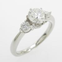 プラチナダイヤモンドリング 0．717ct・I・SI2・GOOD