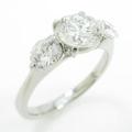 プラチナダイヤモンドリング 1．041ct・G・SI1・GOOD