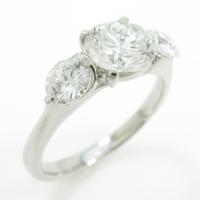 プラチナダイヤモンドリング 1．041ct・G・SI1・GOOD