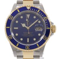 ロレックス 16613． サブマリーナデイト SSxYG 自動巻