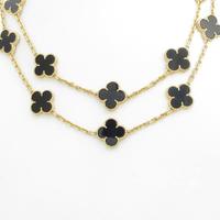 ヴァンクリーフ＆アーペル ヴィンテージアルハンブラ 20モチーフ ネックレス10％引き