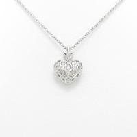 PT ハート ダイヤモンドネックレス