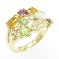 タサキ カラーストーンリング