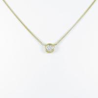 K18YG ダイヤモンドネックレス