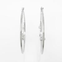 K18WG ダイヤモンドピアス